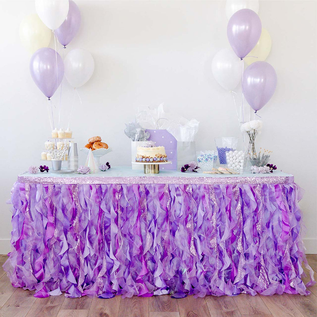 Party Perfection: Discover the Magic of Sequin Willow Tutu Table Skirts