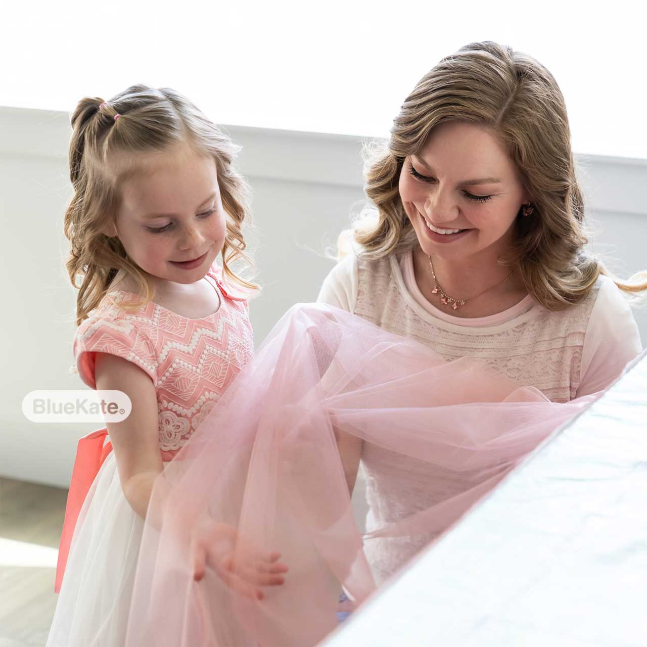 Pastel Rainbow Tulle Tutu Table Skirt Size: 14 ft | Wedding | Event | Wholesale by CV Linens